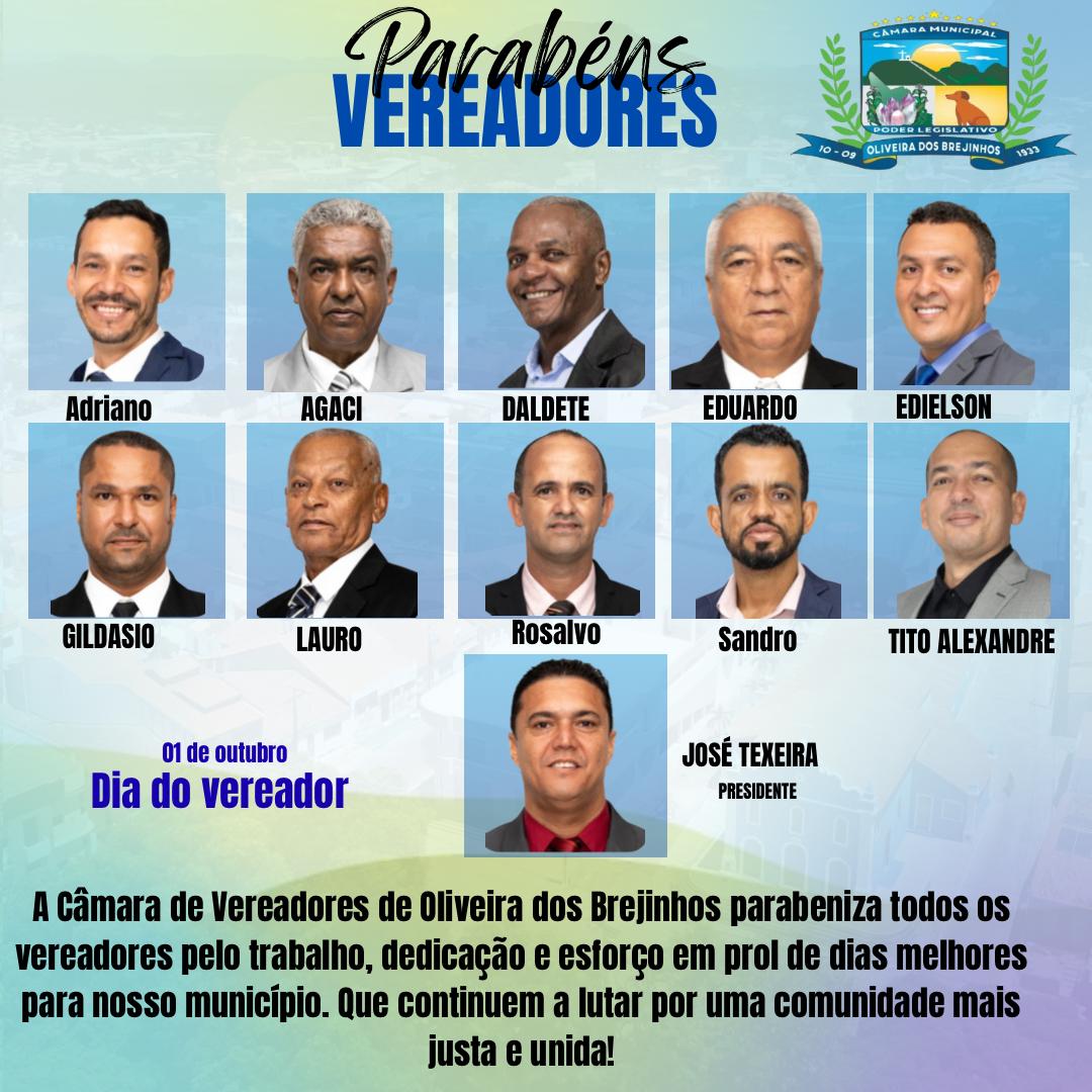 01 de Outubro: Dia do Vereador – A Voz da Cidadania no Legislativo Municipal.